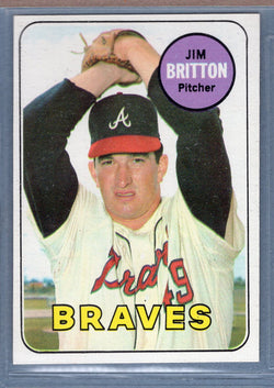 1969 Topps #154 Jim Britton EX-MT  GO661