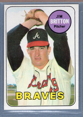 1969 Topps #154 Jim Britton EX-MT  GO661
