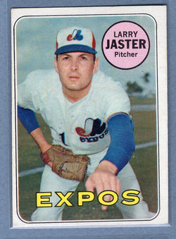 1969 Topps #496 Larry Jaster (b) EX  GO602