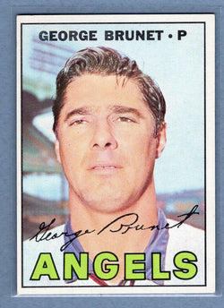 1967 Topps #122 George Brunet EX  GO215