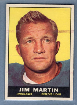 1961 Topps #34 Jim Martin(st) VG-EX  GO169