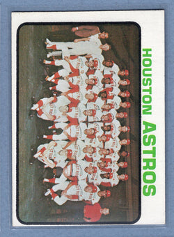 1973 Topps #158 Houston Astros Team  EX-MT  GO443