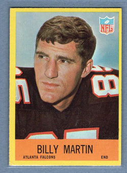 1967 Philadelphia #6 Billy Martin EX GO73
