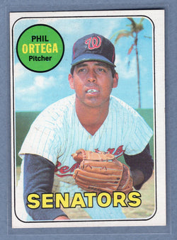 1969 Topps #406 Phil Ortega (st) VG  GO850