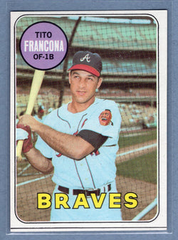 1969 Topps #398 Tiito Francona (c) EX-MT  GO700