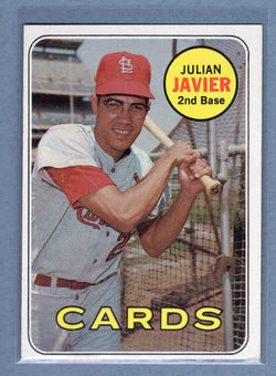 1969 Topps #497 Julian Javier (a) EX-MT  GO602