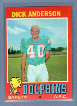 1971 Topps #67 Dick Anderson (a) EX-MT  GO600