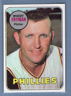 1969 Topps #51 Woody Fryman (a) EX-MT  GOWAYY