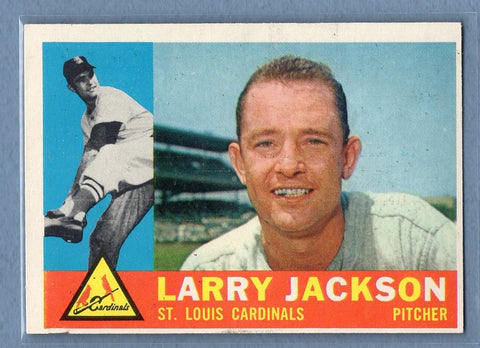 1960 Topps #492 Larry Jackson EX   GO550