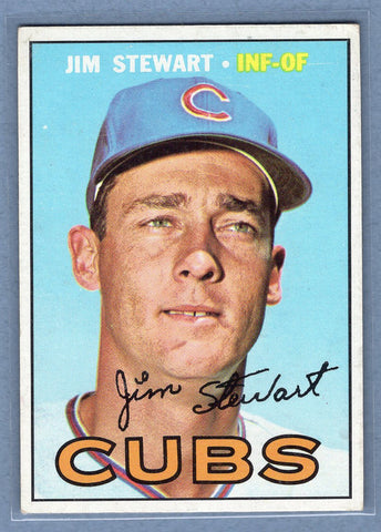 1967 Topps #124 Jim Stewart EX  GO215