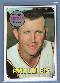 1969 Topps #51 Woody Fryman (b) EX-MT  GOWAYY