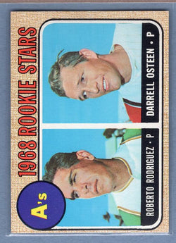 1968 Topps #199 A's Rookies  (c) EX  GO250