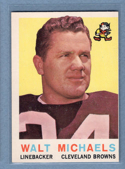 1959 Topps #26 Walt Michaels (a) VG-EX  GO801