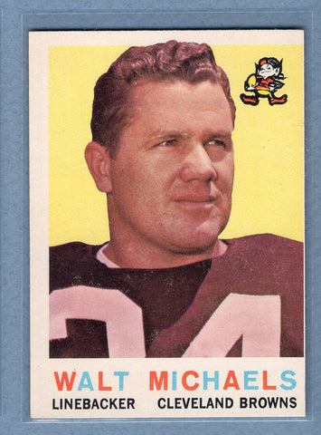 1959 Topps #26 Walt Michaels (a) VG-EX  GO801