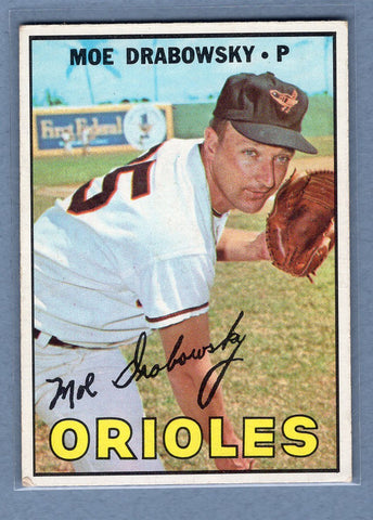 1967 Topps #125 Moe Drabowsky VG-EX  GO215