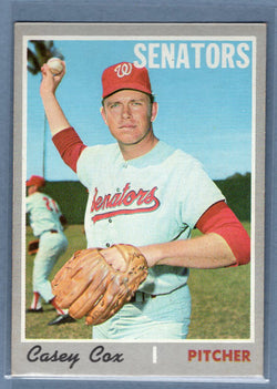 1970 Topps #281 Casey Cox VG-EX