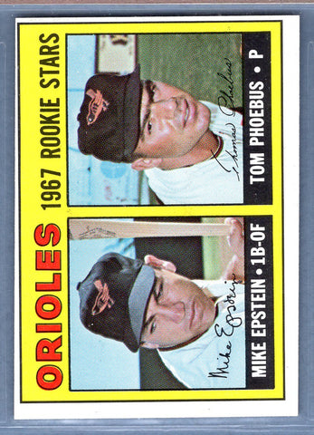 1967 Topps #204 Orioles Rookies EX-MT  GO510