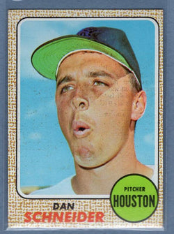 1968 Topps 57 Dan Schneider VG-EX SET BREAK