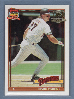 1991 Topps Desert Shield #358 Mark Parent  NM  GO500