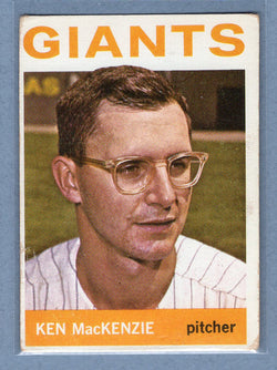 1964 Topps #297 Ken MacKenzie (b) VG  GO441
