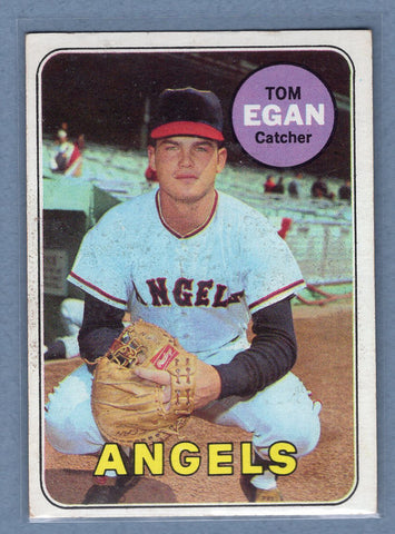 1969 Topps #407 Tom Egan (st)(b) VG  GO850