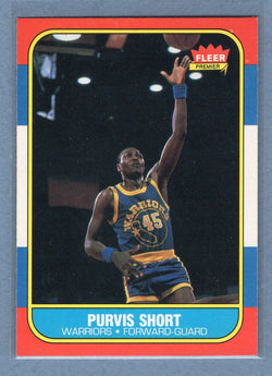 1986 Fleer #100 Purvis Short (1) EX-MT