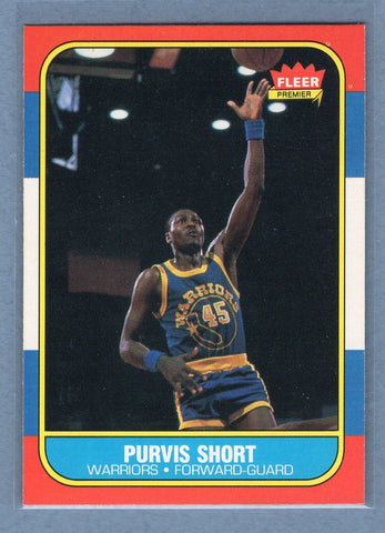 1986 Fleer #100 Purvis Short (1) EX-MT