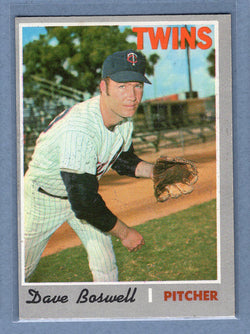 1970 Topps #325 Dave Boswell (st) VG  GO450
