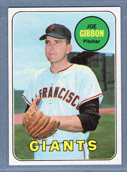 1969 Topps #158 Joe Gibbon EX-MT  GO661