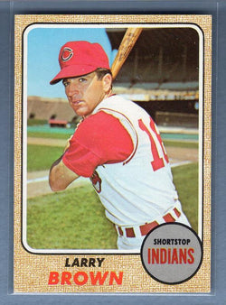 1968 Topps #197 Larry Brown EX-MT  GO588