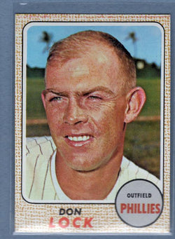 1968 Topps 59 Don Lock VG-EX SET BREAK