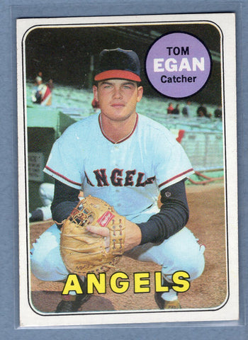 1969 Topps #407 Tom Egan(c) EX-MT  GO850