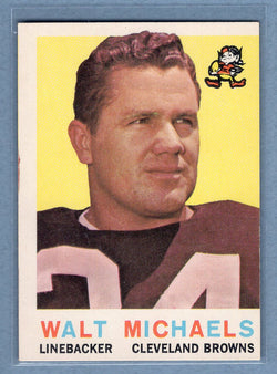 1959 Topps #26 Walt Michaels (b) VG-EX  GO801