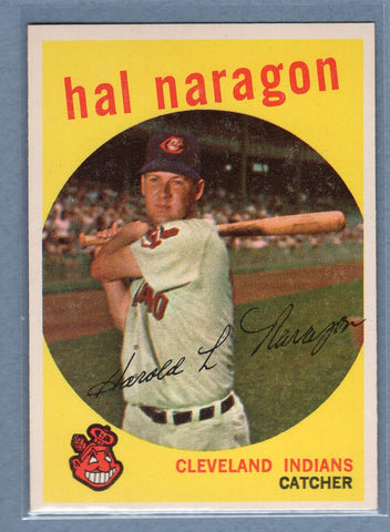 1959 Topps #376 Hal Naragon EX-MT    GO177