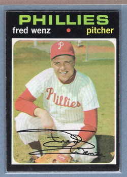 1971 Topps #92 Fred Wenz (a) EX  GO950
