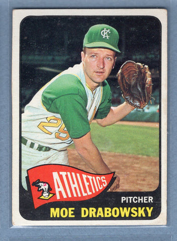 1965 Topps #439 Moe Drabowsky (b) VG-EX  GO375