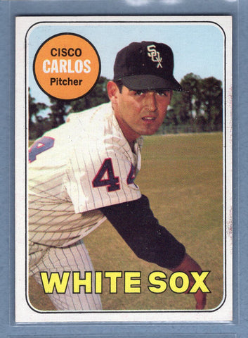 1969 Topps #54 Cisco Carlos (b) EX-MT  GOWAYY