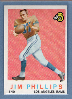 1959 Topps #142 Jim Phillips EX-MT  GO159