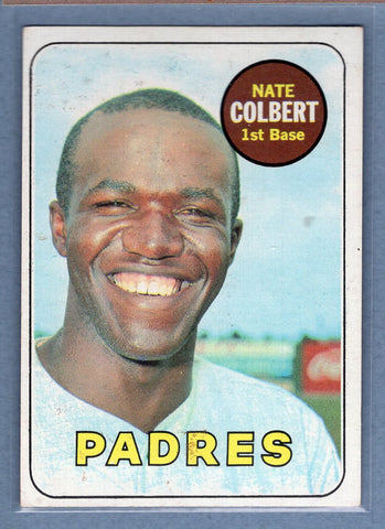 1969 Topps #408 Nate Colbert(a) VG  GO850