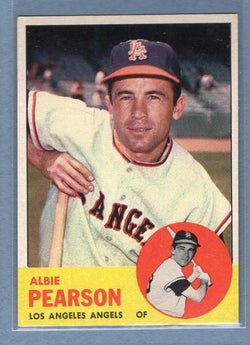 1963 Topps #182 Albie Pearson NM  GO54