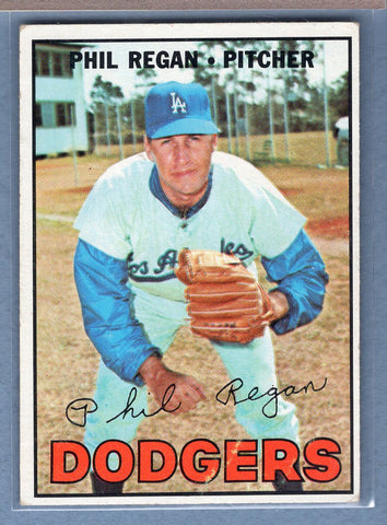 1967 Topps #130 Phil Regan EX  GO215