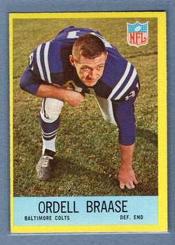 1967 Philadelphia #16 Ordell Braase EX GO73