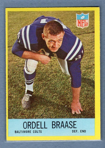 1967 Philadelphia #16 Ordell Braase EX GO73
