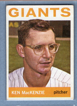 1964 Topps #297 Ken MacKenzie (e) VG-EX  GO441