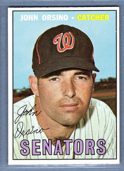 1967 Topps #207 John Orsino EX-MT  GO510
