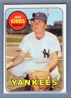 1969 Topps #401 Jake Gibbs (c) EX-MT  GO700