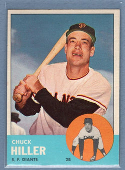 1963 Topps #185 Chuck Hiller NM  GO54
