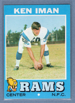 1971 Topps #68 Ken Iman (c) EX-MT  GO600