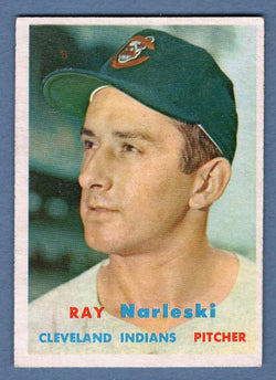 1957 Topps #144 Ray Narleski EX  GO215
