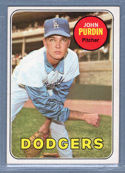 1969 Topps #161 John Purdin EX-MT  GO661